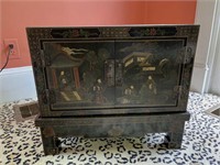 Chinese chest on stand