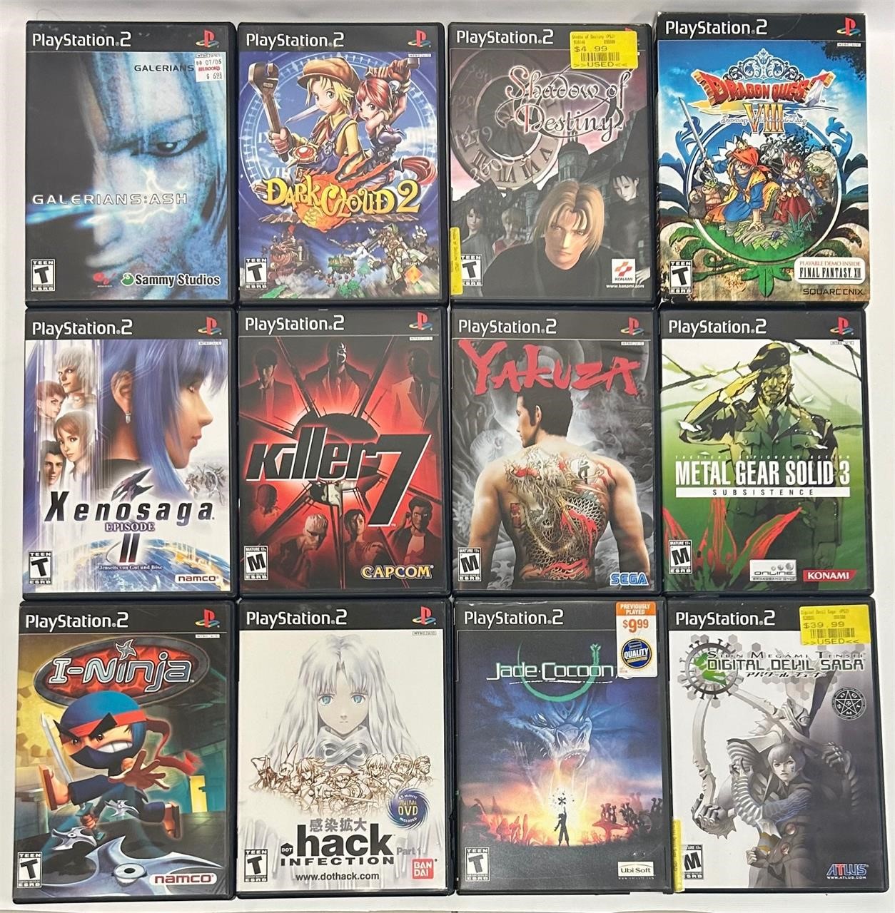 PlayStation 2 video game lot of 12. Lot #2. LOOK!