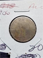 Acid Restored Date 1906 V-Nickel