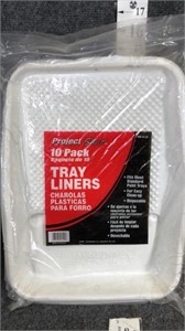 tray liners- not full