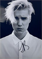 Autograph COA Justin Bieber Photo