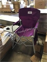 folding chair w/ side table