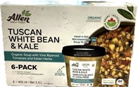 Allen Family Foods Organic Soup Tuscan White Bean