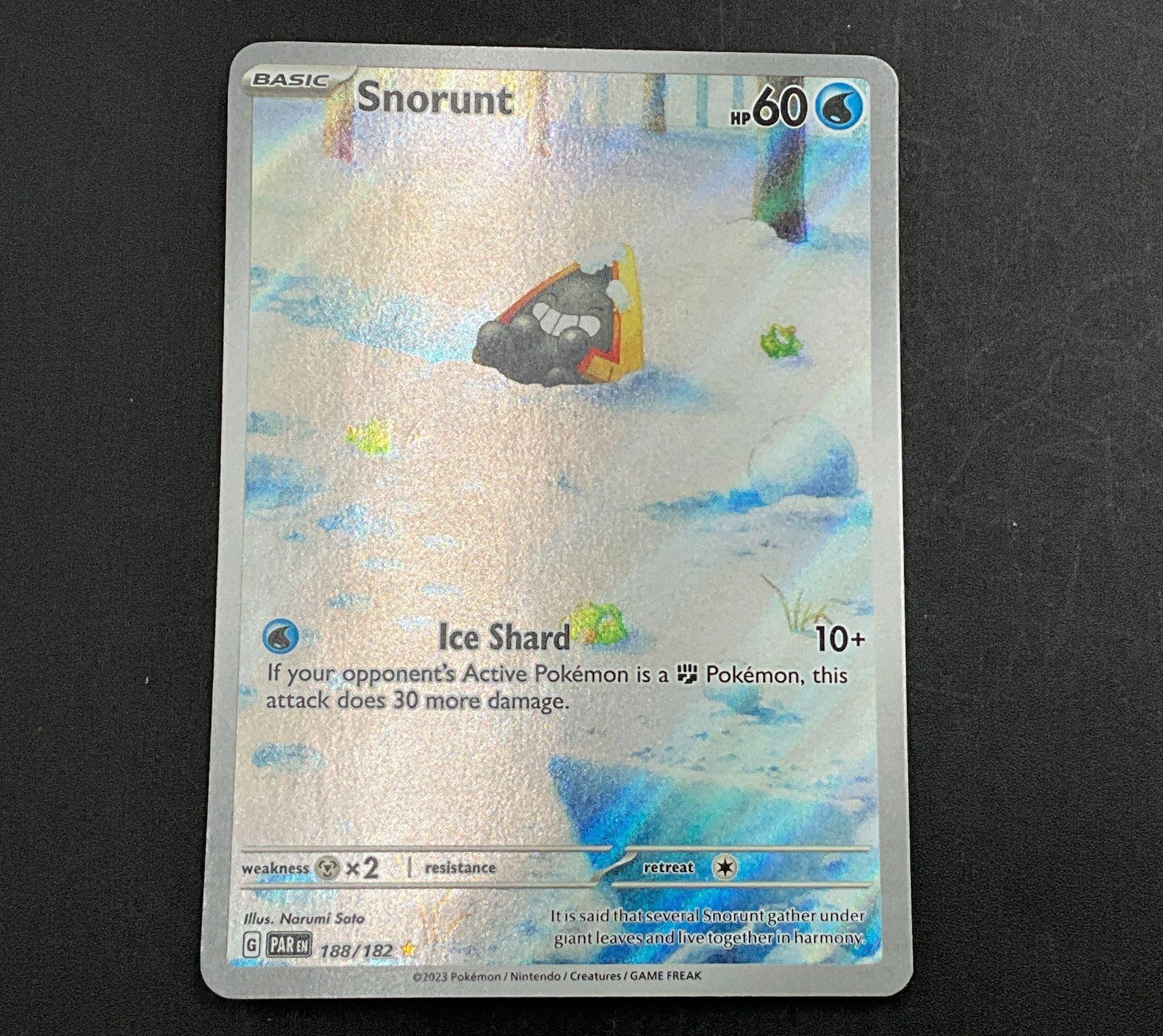 Snorunt Paradox Rift 188/182 Illustration Card