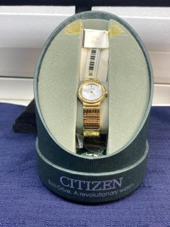 Ladies citizen, watch Eco Drive crystal