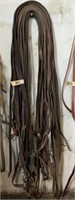 8 Sets of Leather Reins