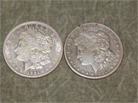 1921 D &1921 S Morgan 90% SILVER Dollars