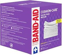 Band-Aid Cushion-Care Gauze Pads Medium