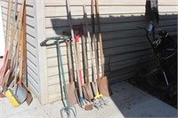 Variety of Garden Tools