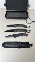 (3) NRA KNIVES & MORE