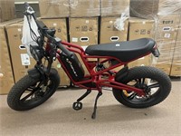 Used Extremus VI Chieftain Fat Tire E-Bike-Red