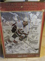Team Canada poster, MVP Joe Sakic 2002