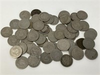 Sixty Liberty Head Nickels