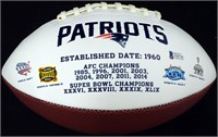 Josh Gordon Autographed England Patriots  Football