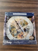 Disney Thomas Kinkade Clock Mickey & Minnie