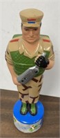 9" Plastic Gi Joe Bubble Bath Plastic. Ships