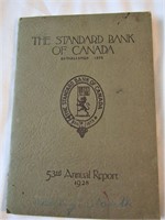 Annual Report 1928 The Standard Bank of Canada