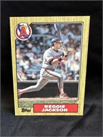1987 Topps Reggie Jackson Card