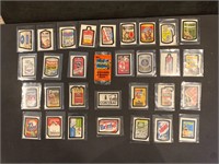 1982 Topps Wacky Packages Complete UK Irish Sticke