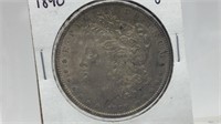 1890 Morgan Silver Dollar