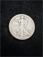 1918 S Walking Liberty Half Dollar