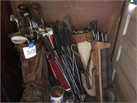 MISC. GOLF CLUBS & BAGS