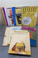 Vintage and Antique Sheet Music Song Books