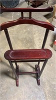 Vintage Wooden Valet Butler Stand