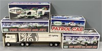 Hess Vehicles & Nylint GE Truck w/ Boxes