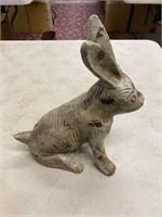 Cast iron rabbit