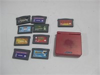 Nintendo Game Boy Advance SP W/Games See Info