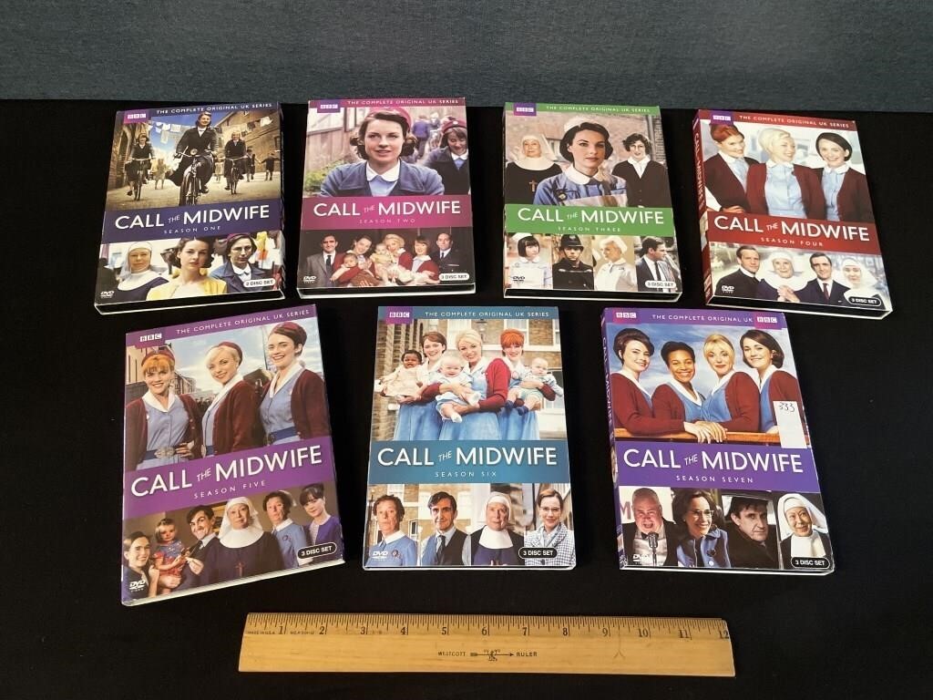 Call The Midwife Seasons 1-7 DVD's BBC