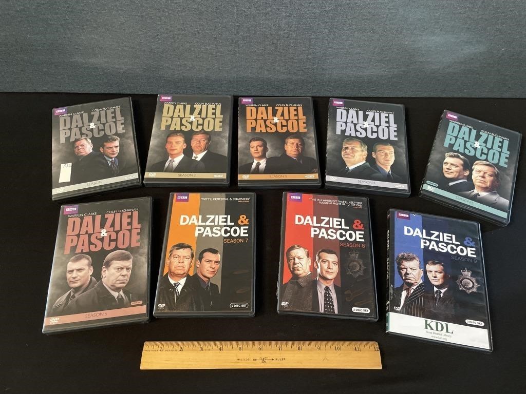 BBC  Dalziel & Pascoe Season 1-9 DVD's