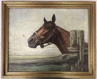Thoroughbred Painting by Carl Kahler, Oil/Canvas
