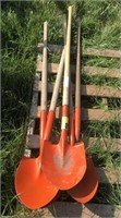 Lot w/ Digging Shovels. Bidder Buying One Times