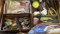 Contents of drawer including tools