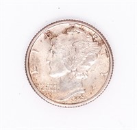 Coin 1926-P Mercury Dime In GEM BU - Split Bands