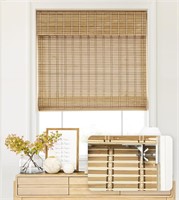 Light Filtering Bamboo Blinds 48' W x 64' H