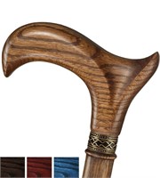 ASTEROM WALKING CANE - HANDMADE, ERGONOMIC,