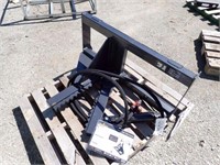 UNUSED 2024 Landhonor Skid Steer Tree/Post Puller