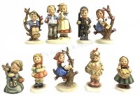 (9) Goebel Hummel Figurines