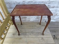Wood Clawfoot Table