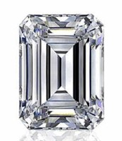 Emerald Cut 3.30 Carat VS1 Lab Diamond