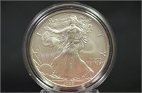 2008 AMERICAN EAGLE ONE-OUNCE SILVER UNCIRCULATED