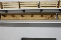 NEW COAT RACK 48"X5"