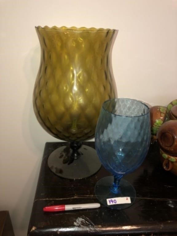 (2) Vintage Vases