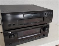 Denon receiver and Blu-ray player