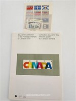 Stamp Souvenir Collection Canada 1979- Mint Stamps