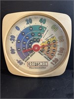Vintage Craftsmen Thermometer