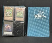 Yugioh card collection in monster holographic